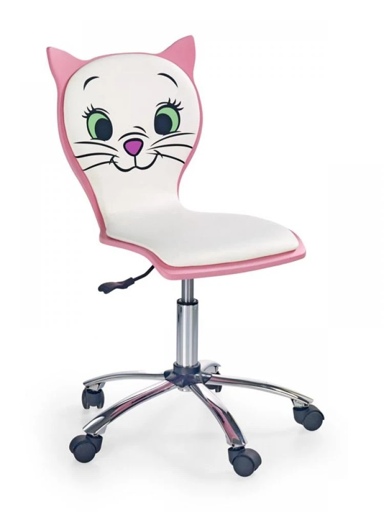 Bērnu krēsliņš Kitty 2 Maksimālais augstums: 95 cm, Sēdvietas maksimālais augstums: 54 cm, · Rozā · 83 × 44 × 45 cm