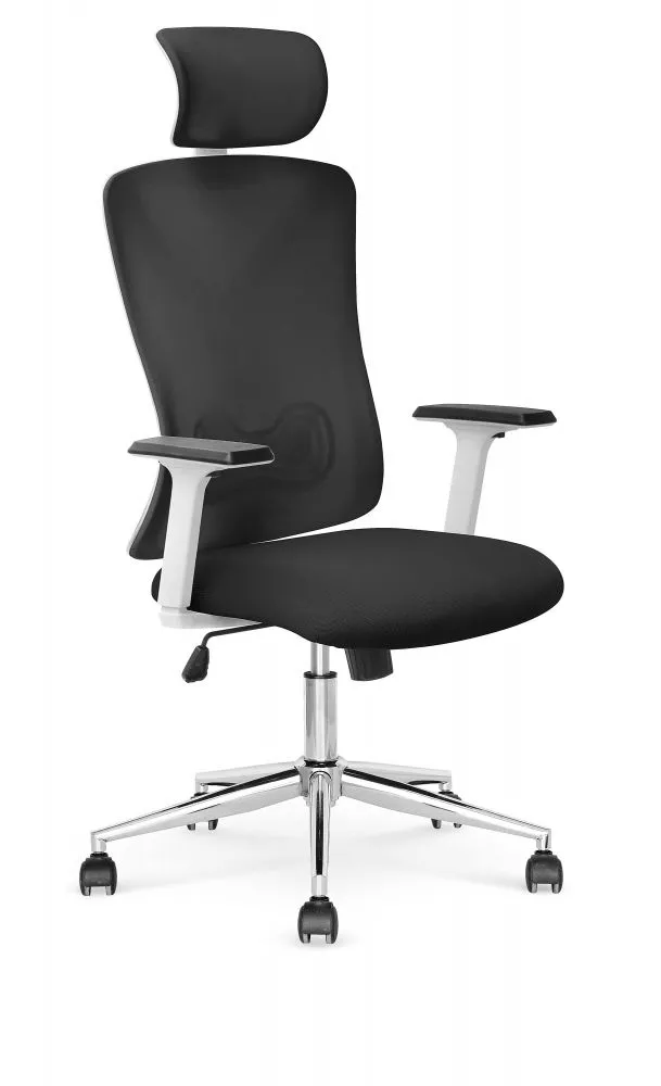 Krēsls Enrico Comfort · Melns + balts · 121 × 56 × 63 cm