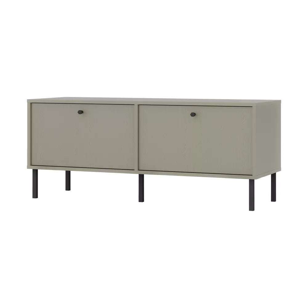 TV tumba Tokyo 302 · Zaļi pelēks · 120.6 × 40.8 × 50 cm