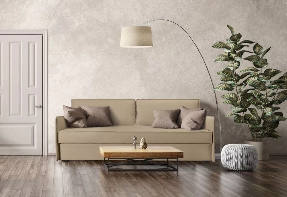Dīvāns Cloud Sofa Standard · Gaiši brūns · 91 × 206 × 75 cm
