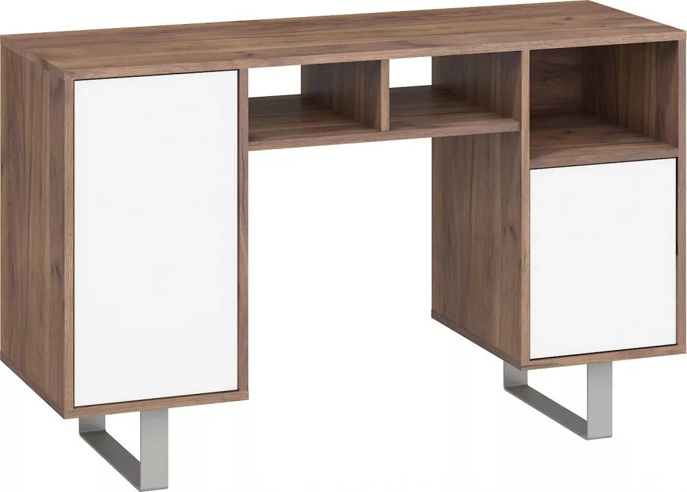 Galds King kin 09 · Tobaco ozols + balts spīdīgs · 120 × 60 × 42 cm