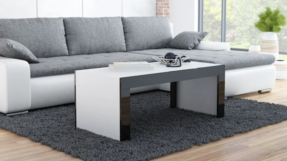 Žurnālgalds Tess 120 Korpusa krāsa: balts, · 120 × 60 × 50 cm
