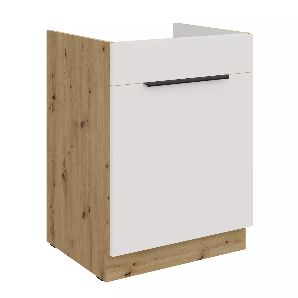 Virtuves skapis Aria White 60 ZL 1S BB