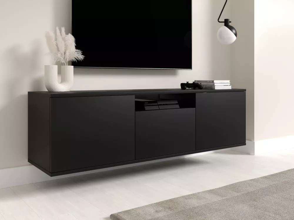 TV tumba Logan RTV ar LED · 150 × 40 × 42 cm