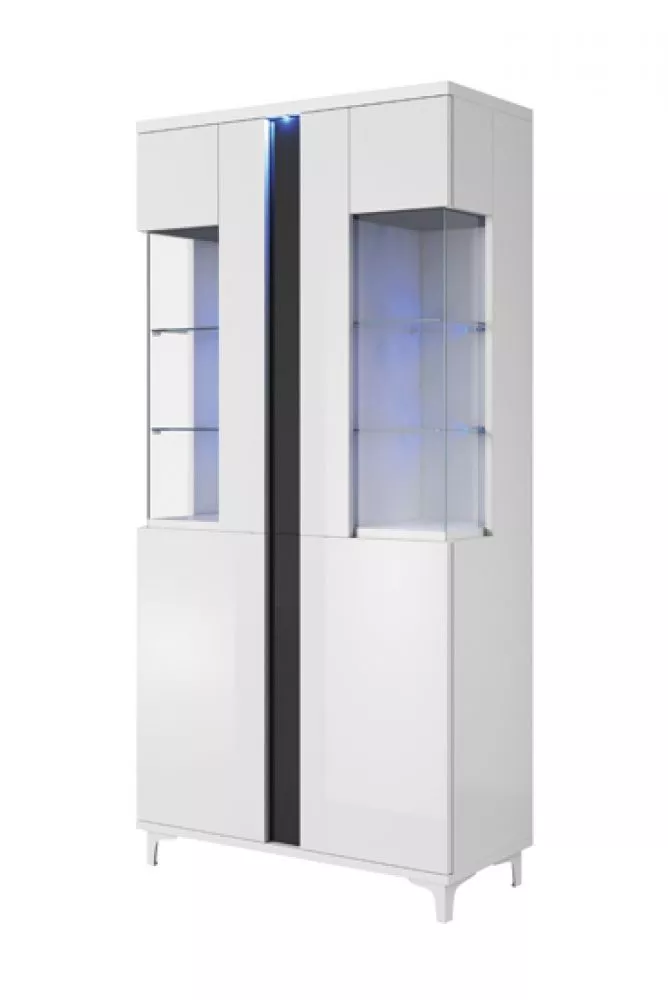 Sekcija Marco WS200 ar LED Korpusa krāsa: balts, · 92 × 40 × 196 cm