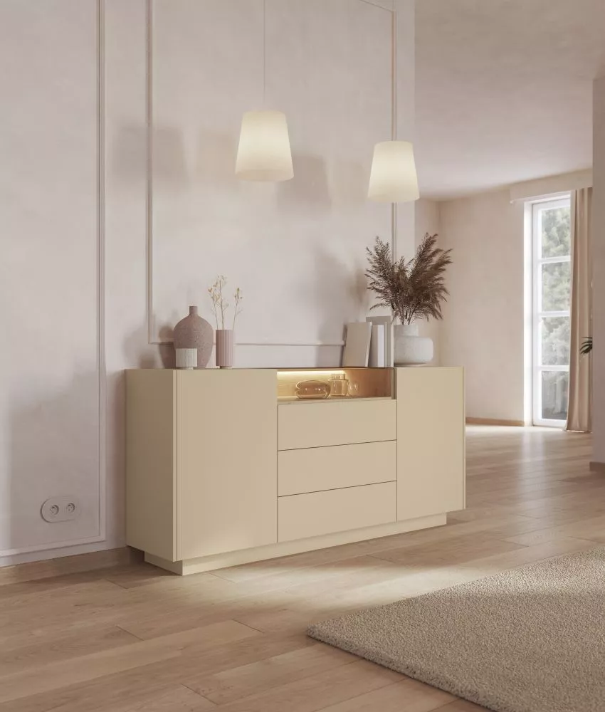 Kumode Hiro C ar LED · 176.4 × 39.5 × 83 cm