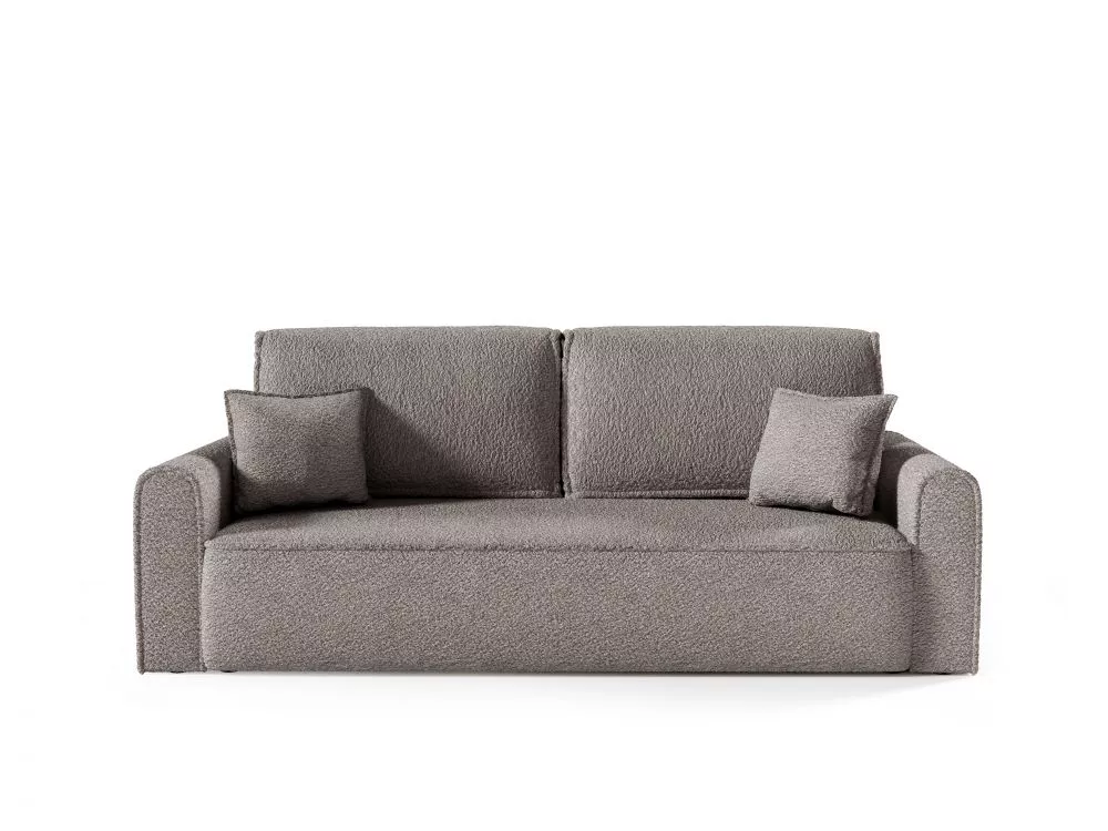 Dīvāns Loretto Premium Standard · Tumši brūns · 100 × 240 × 88 cm