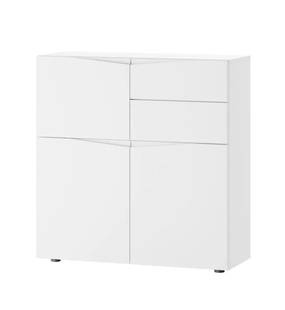 Kumode Lucca 06 · Balts · 100 × 38 × 103 cm