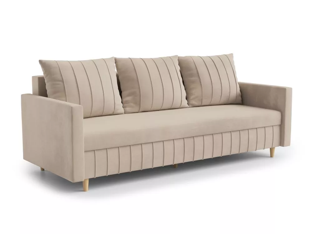 Dīvāns Faro Sofa Standard · Gaiši bēšs · 90 × 224 × 98 cm