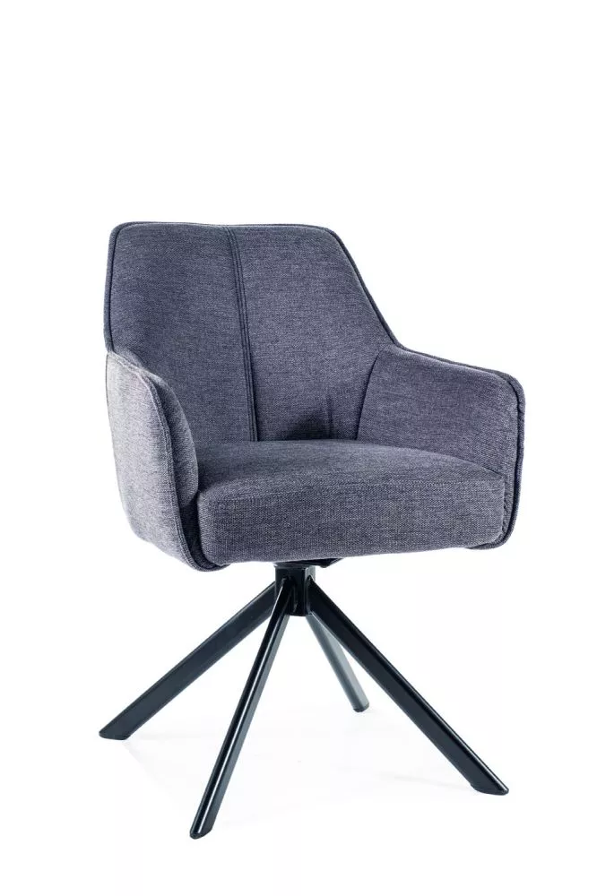Krēsls Notti Brego · Tumši pelēks · 83 × 55 cm
