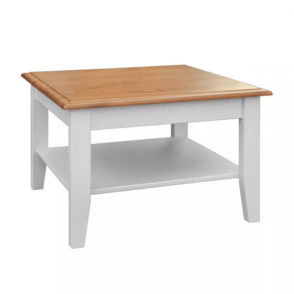 Žurnālgalds Belluno Elegante Lawa mala Korpusa krāsa: balts, · 70 × 70 × 48 cm