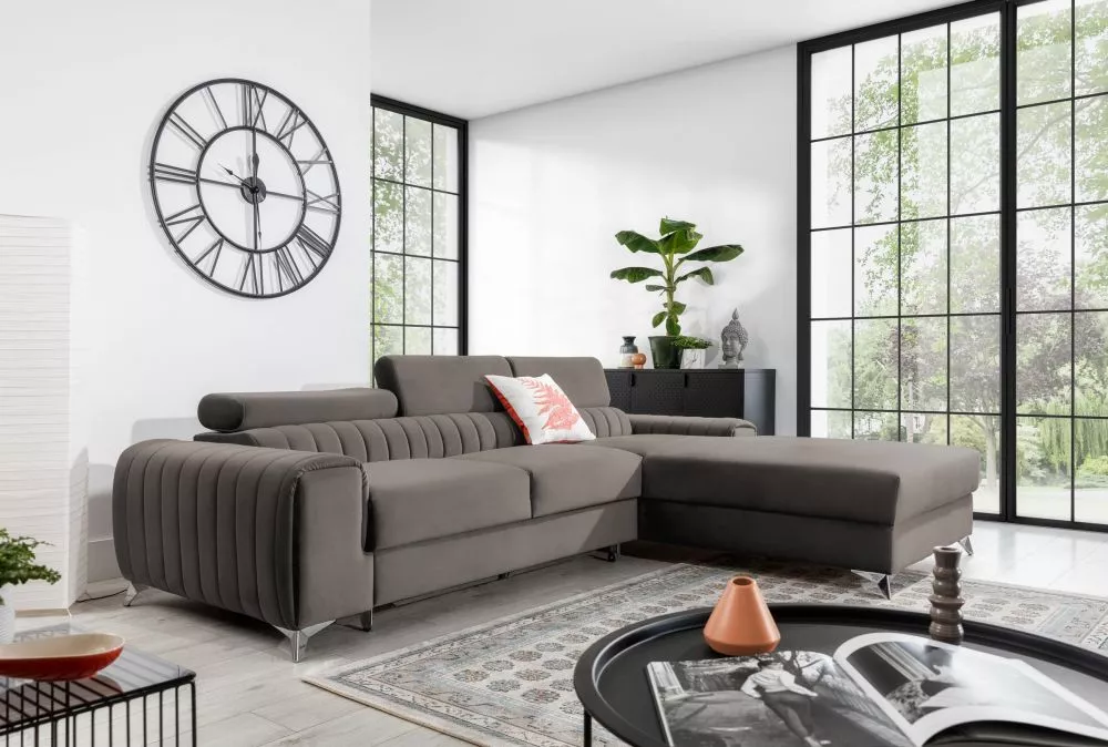 Dīvāns Grayson Relax Standard · Pelēks · 205 × 275 × 98 cm
