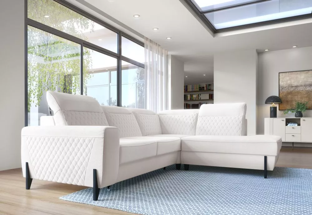Dīvāns Fresh Relax standard · Balts · 226 × 269 × 85 cm