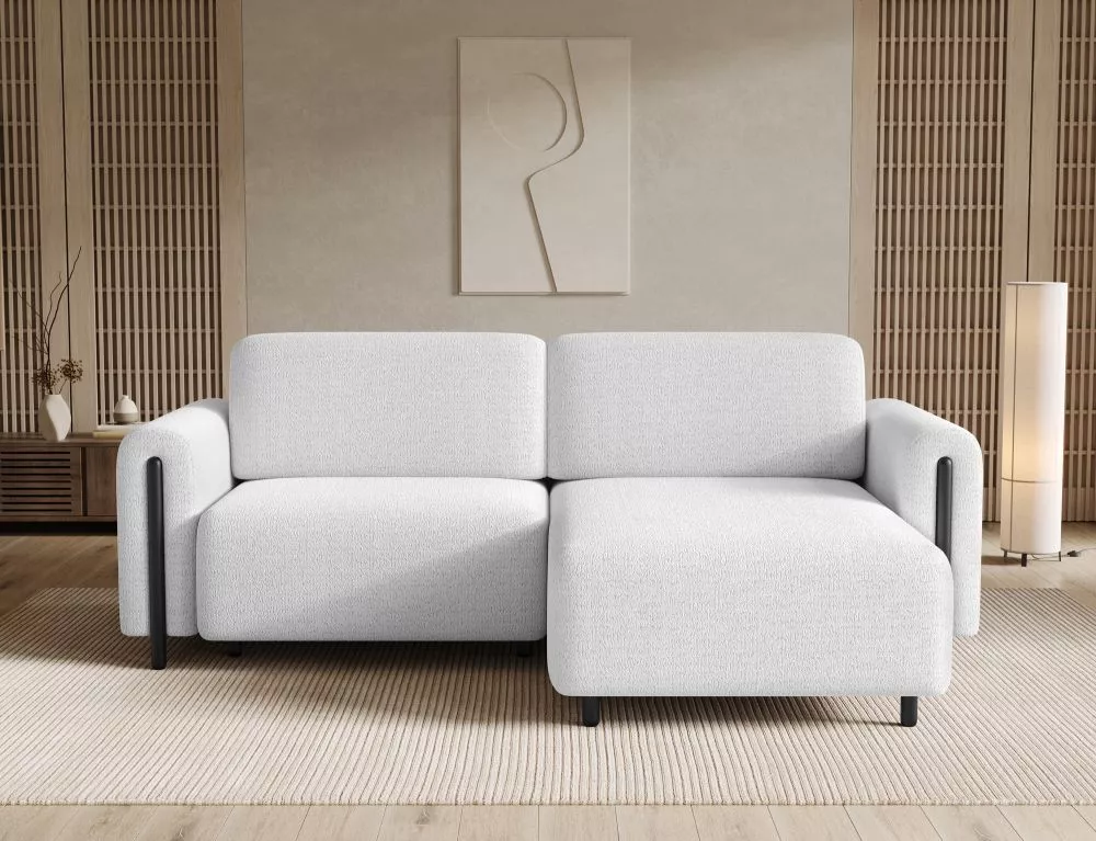 Dīvāns Acossta Black Standard · Balts · 154 × 244 × 95 cm