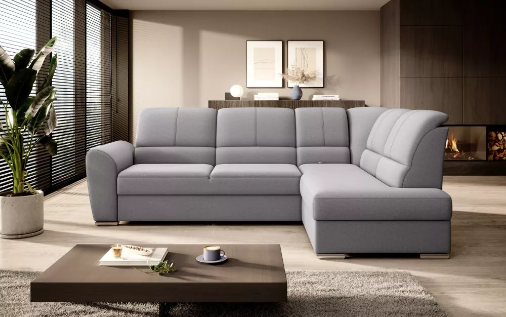 Dīvāns Siber Relax Standard · Pelēks · 186 × 270 × 93 cm
