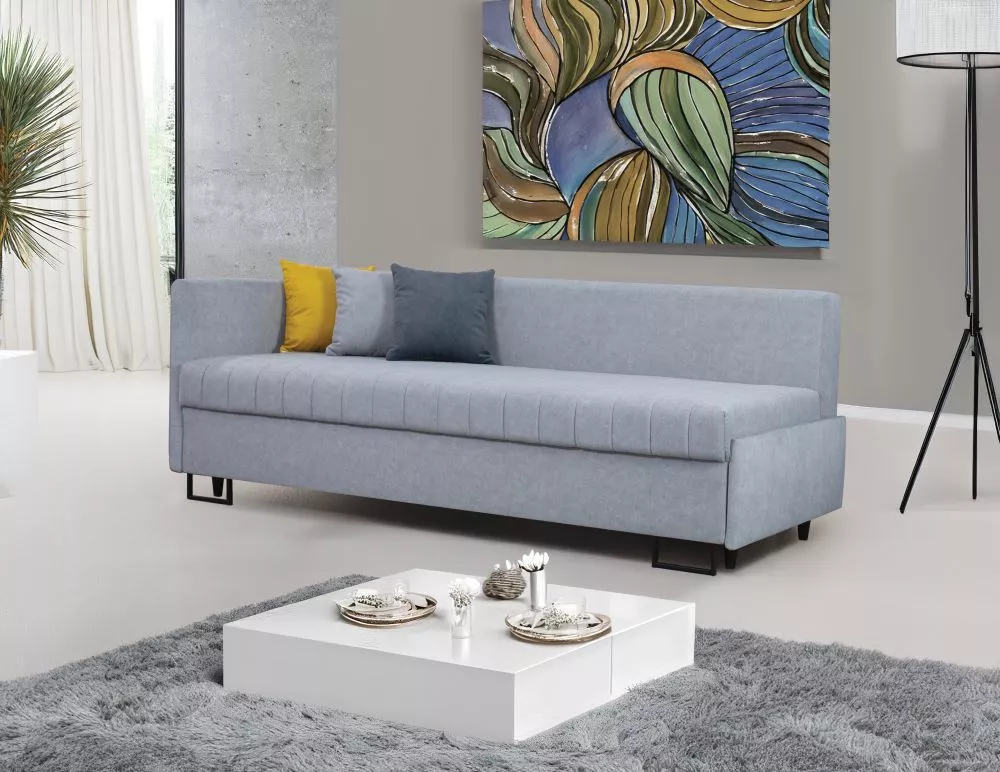 Dīvāns Junior standard · Pelēks · 102 × 211 × 80 cm