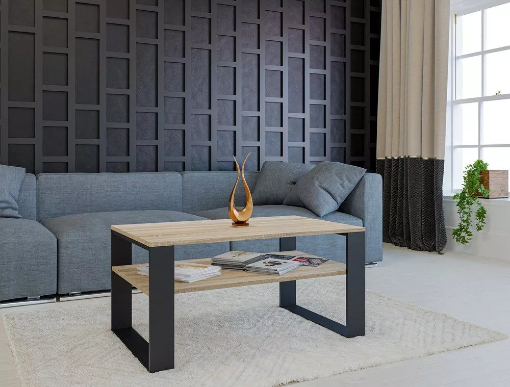 Žurnālgalds Modern 1P Korpusa krāsa: sonoma, · 90 × 58 × 50 cm