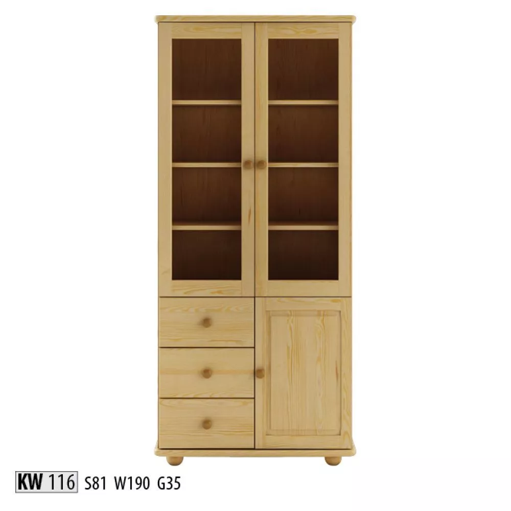Sekcija KW 116 · Priede · 81 × 35 × 190 cm