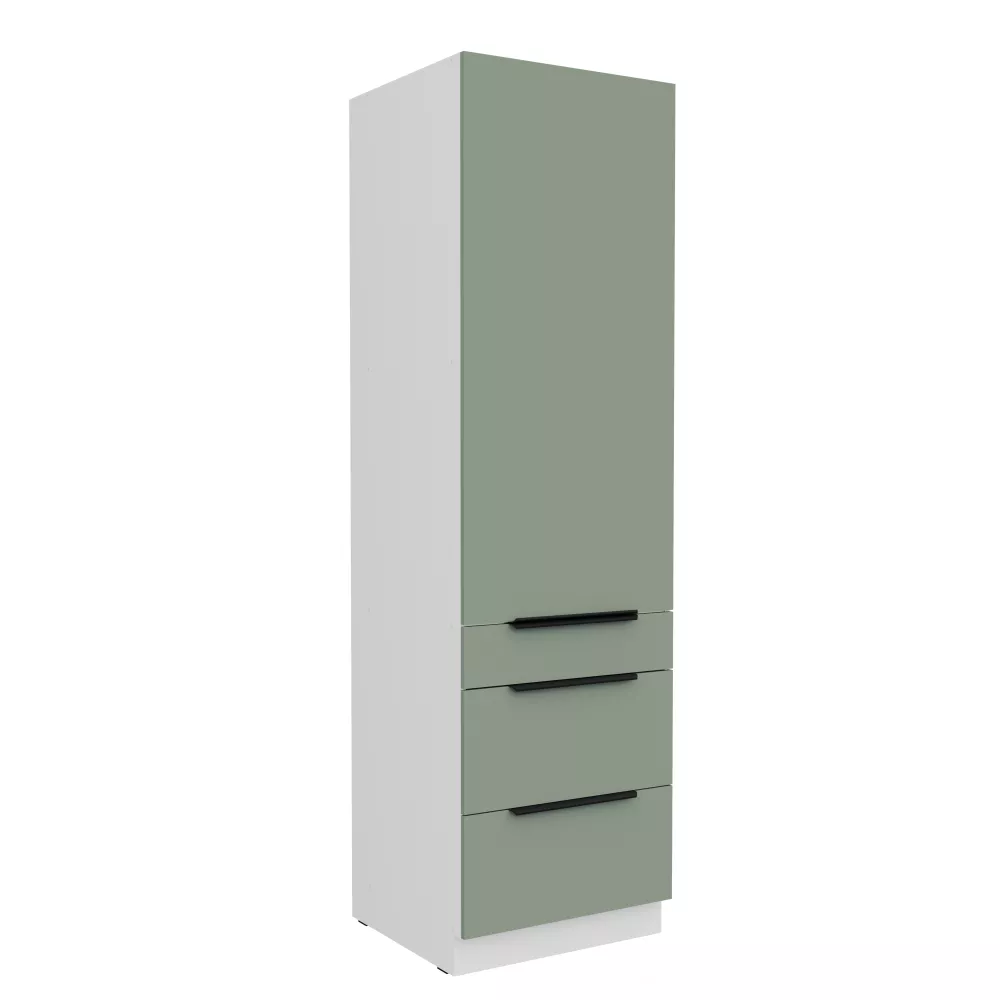 Virtuves skapis Aria Aquamarine 60 DKS-210 3S1F