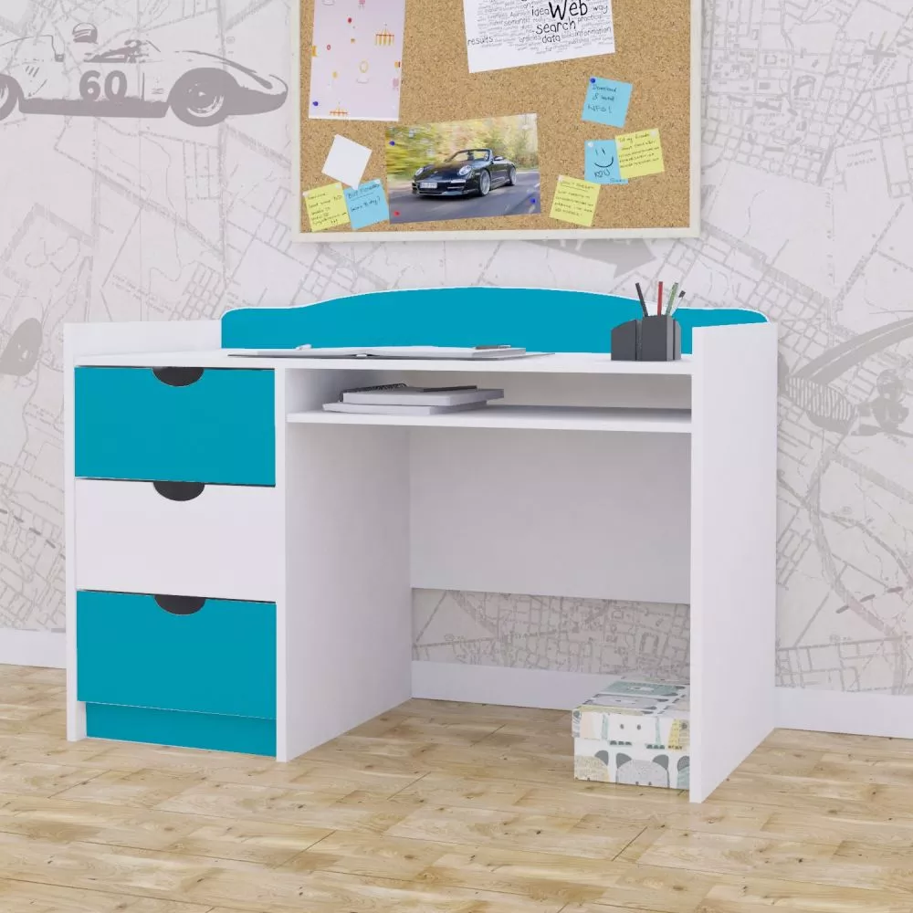 Bērnu rakstāmgalds Classic B05 Maksimālais augstums: 89 cm, · 125 × 75 × 60 cm