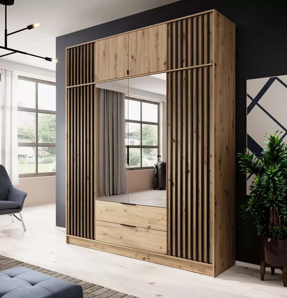 Skapis Nelly Premium Plus Lamela · 205 × 51 × 250 cm