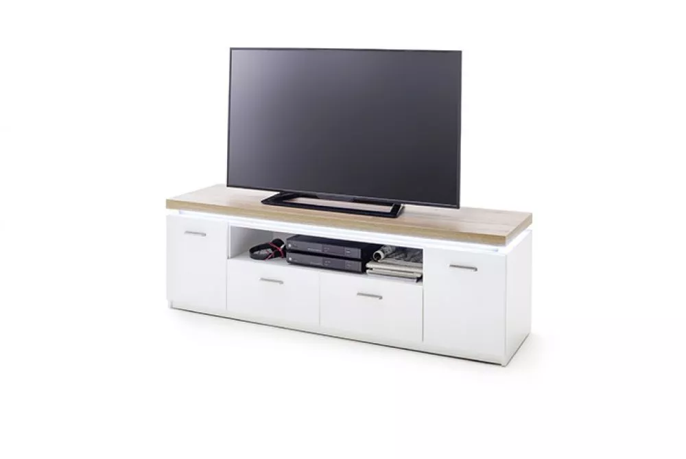 TV tumba Cali RTV 2 ar LED · 156 × 44 × 50 cm