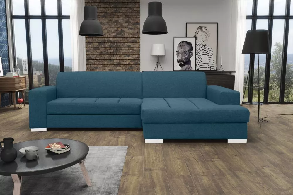 Dīvāns Mistral Comfort Standard · Tirkīzs · 177 × 260 × 75 cm