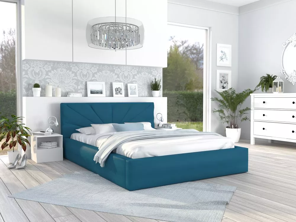 Gulta Georgia Basic Standard ar stelāžu Guļamvietas platums: 160 cm, Guļamvietas garums: 200 cm, stelāžas tips: koka, · 