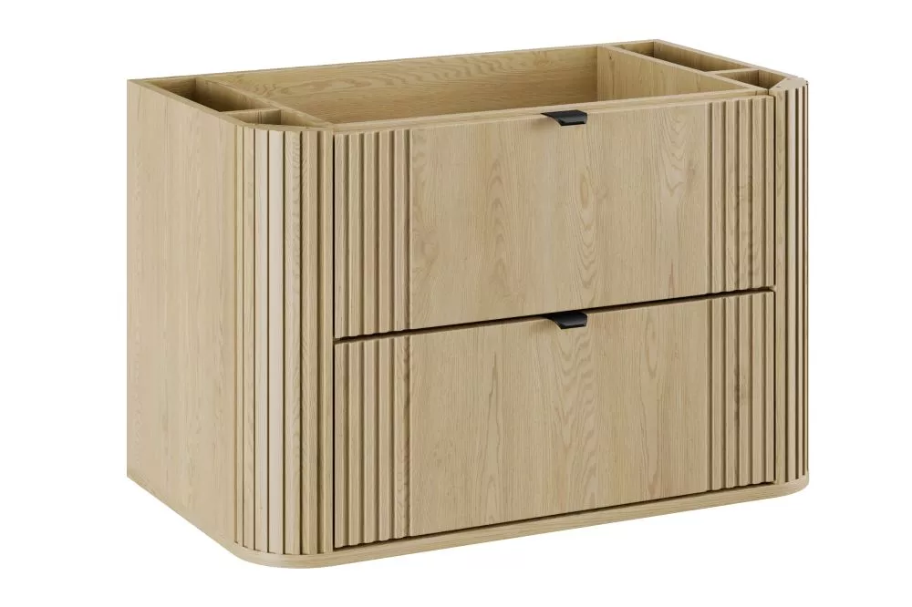 Vannas istabas skapītis Ovalia Cremona 82-80 · Ozols kremona · 80 × 52 × 45.8 cm