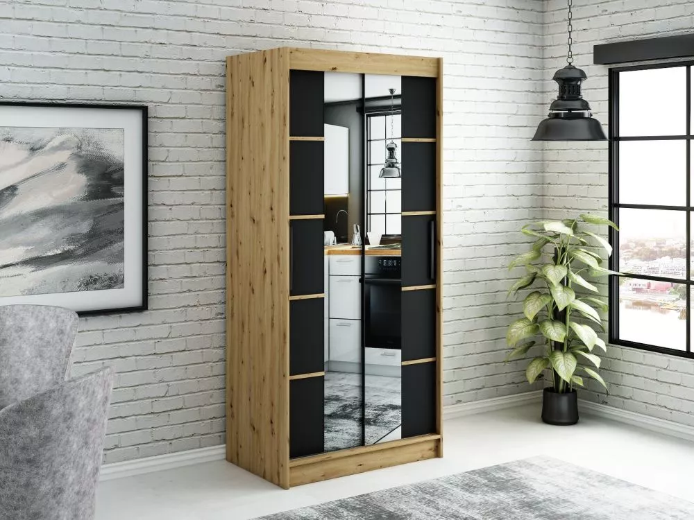 Skapis Leto V4 · 100 × 62 × 200 cm