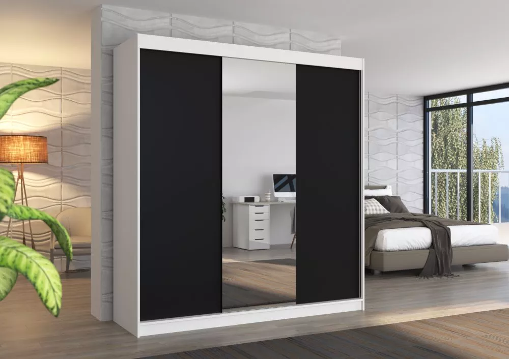 Skapis Santiago Mirror · 200 × 58 × 215 cm