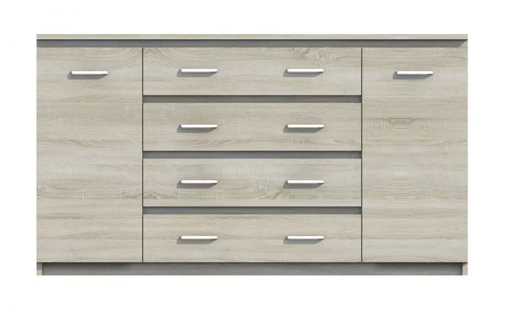 Kumode Feniks F-K4 · Ozols sonoma · 162 × 40 × 91 cm