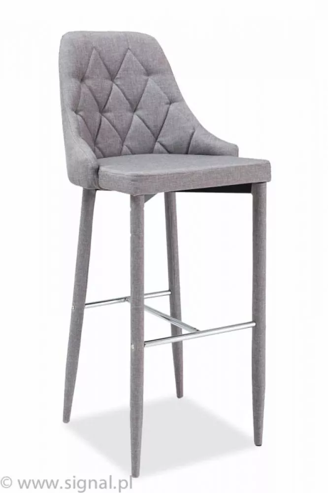 Krēsls Trix H-1 · Pelēks · 46 × 42 × 109 cm