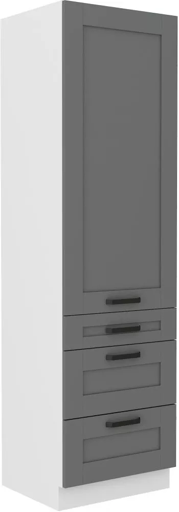 Virtuves skapis Luna 60 DKS-210 3S 1F