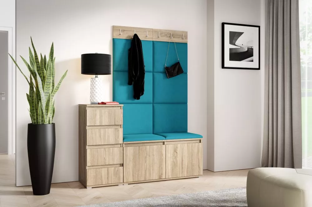 Apavu plaukts Emi 34 Trinity Korpusa krāsa: sonoma, · 130 × 184.5 × 40 cm
