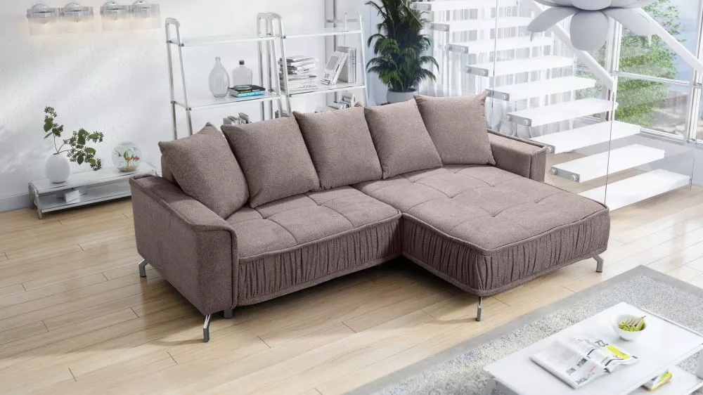 Dīvāns Diosa Bubble Corner Standard · Brūns · 173 × 277 × 95 cm