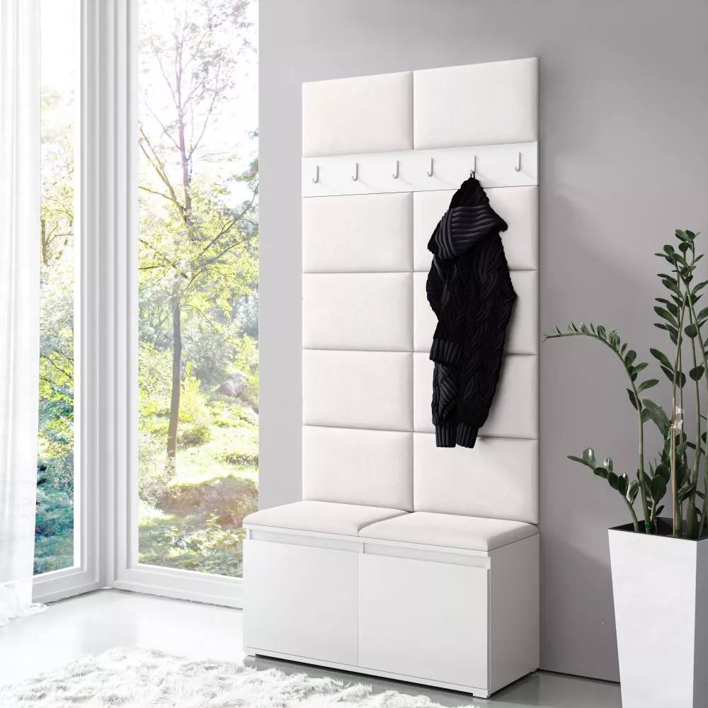 Apavu plaukts Emi 1 Trinity Korpusa krāsa: balts, · 100 × 215 × 40 cm