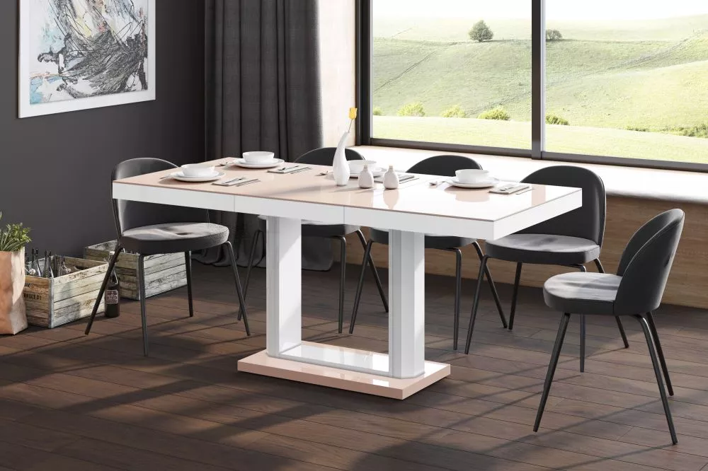 Galds Quadro 120 Gloss · 120 × 75 × 80 cm