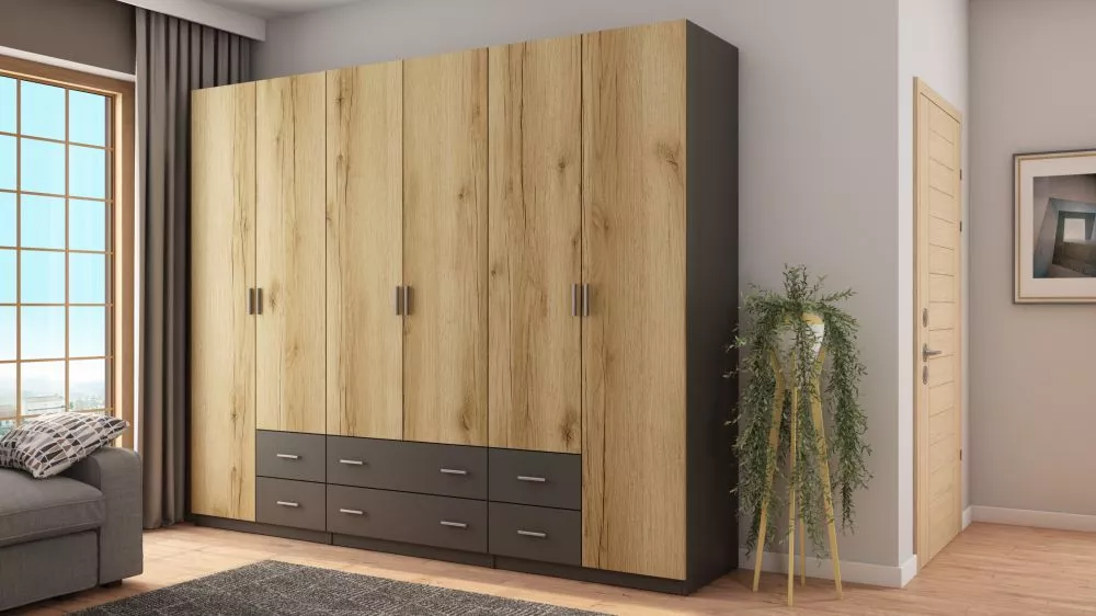 Skapis Wardrobe 270-220 · 270 × 56 × 220 cm