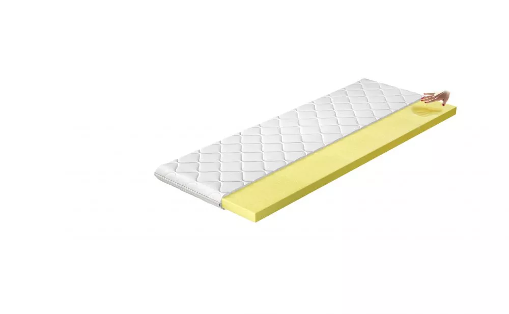 Matracis Visco Premium · Balts · 90 × 200 cm