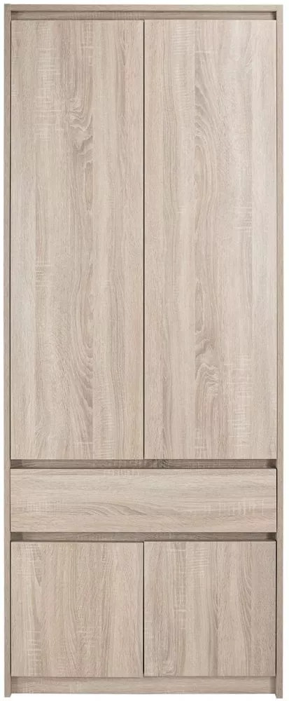 Grāmatu skapis Dexter DE16 · Sonoma · 80 × 55 × 200 cm