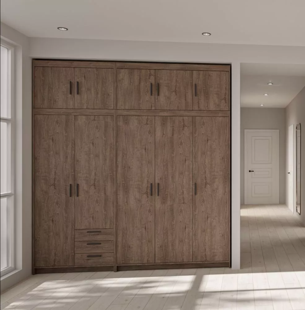 Skapis Elena 2D3S3D · Lefkas · 222.70 × 53 × 245 cm