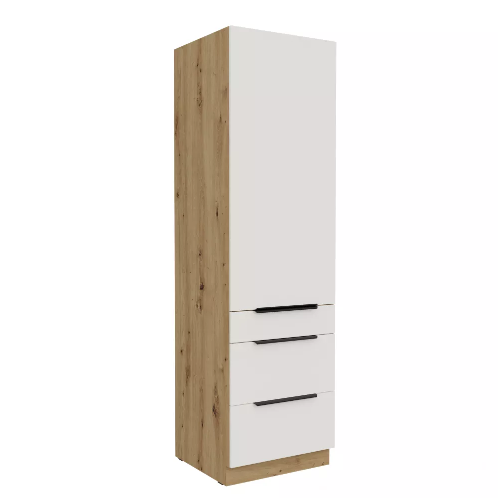 Virtuves skapis Aria White 60 DKS-210 3S1F