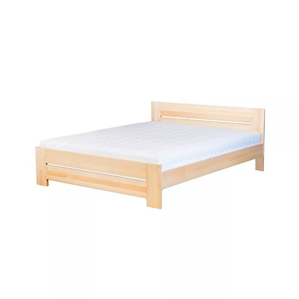 Gulta LK 198 ar stelāžu Guļamvietas platums: 140 cm, Guļamvietas garums: 200 cm, stelāžas tips: koka, · Dižskābardis · 1