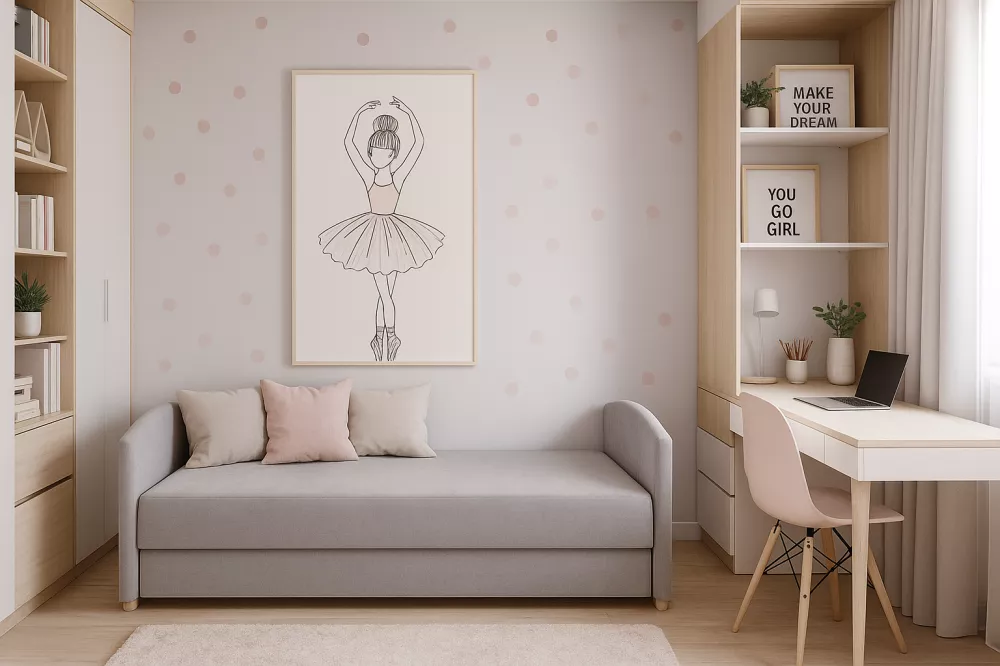 Bērnu gulta Alma 90x200 Standard Kājiņu izmērs: 4 cm, Guļamvietas platums: 90 cm, Guļamvietas garums: 200 cm, · Gaiši pe
