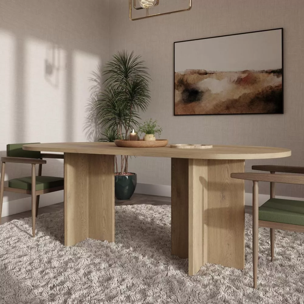 Galds Loen · Ozols Cremona · 204 × 75 × 90 cm