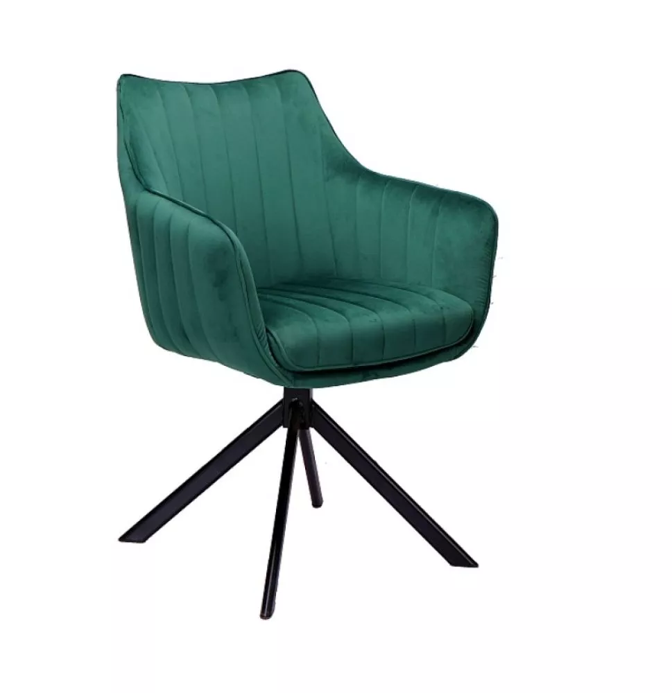 Krēsls Azalia Velvet · Zaļš · 86 × 61 × 44 cm