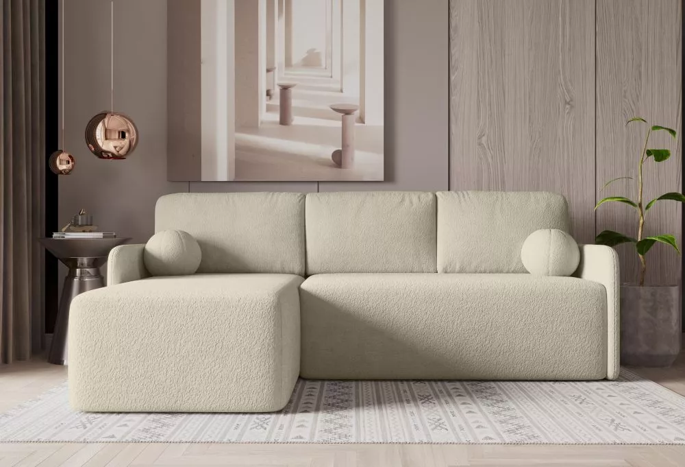 Dīvāns Bloom Premium Standard · Bēšs · 142 × 212 × 92 cm