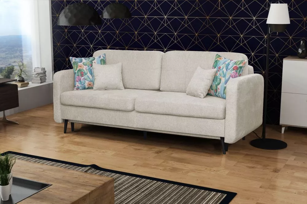 Dīvāns Prince Comfort standard · Krēma · 94 × 230 × 89 cm