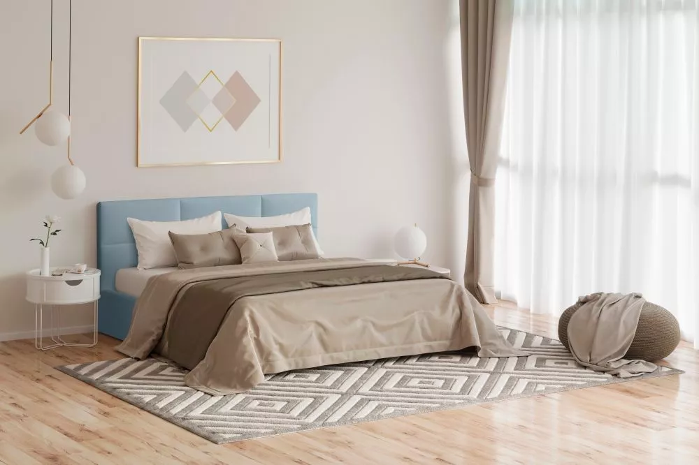 Gulta Porto Premium Standard ar stelāžu Guļamvietas platums: 140 cm, Guļamvietas garums: 200 cm, stelāžas tips: koka, · 